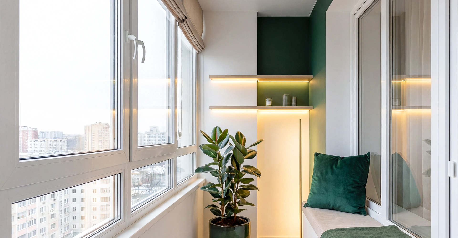 Производство окон, балконы под ключ